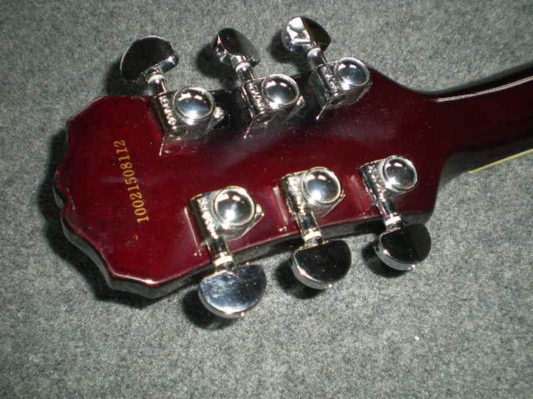 Customize Flamed Electric Guitar LSM0103