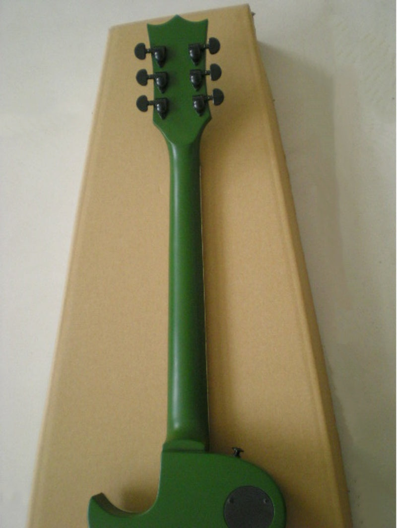 Customize Green Double Shake Electric Guitar LSM001