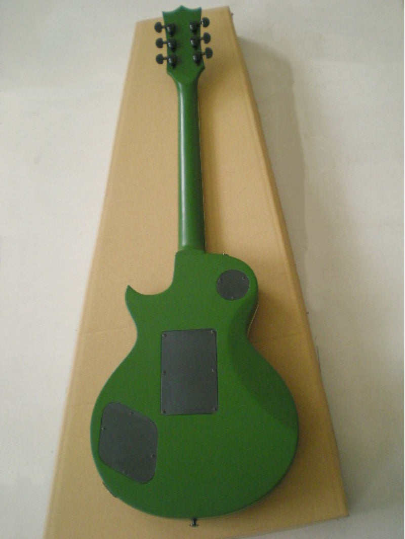 Customize Green Double Shake Electric Guitar LSM001