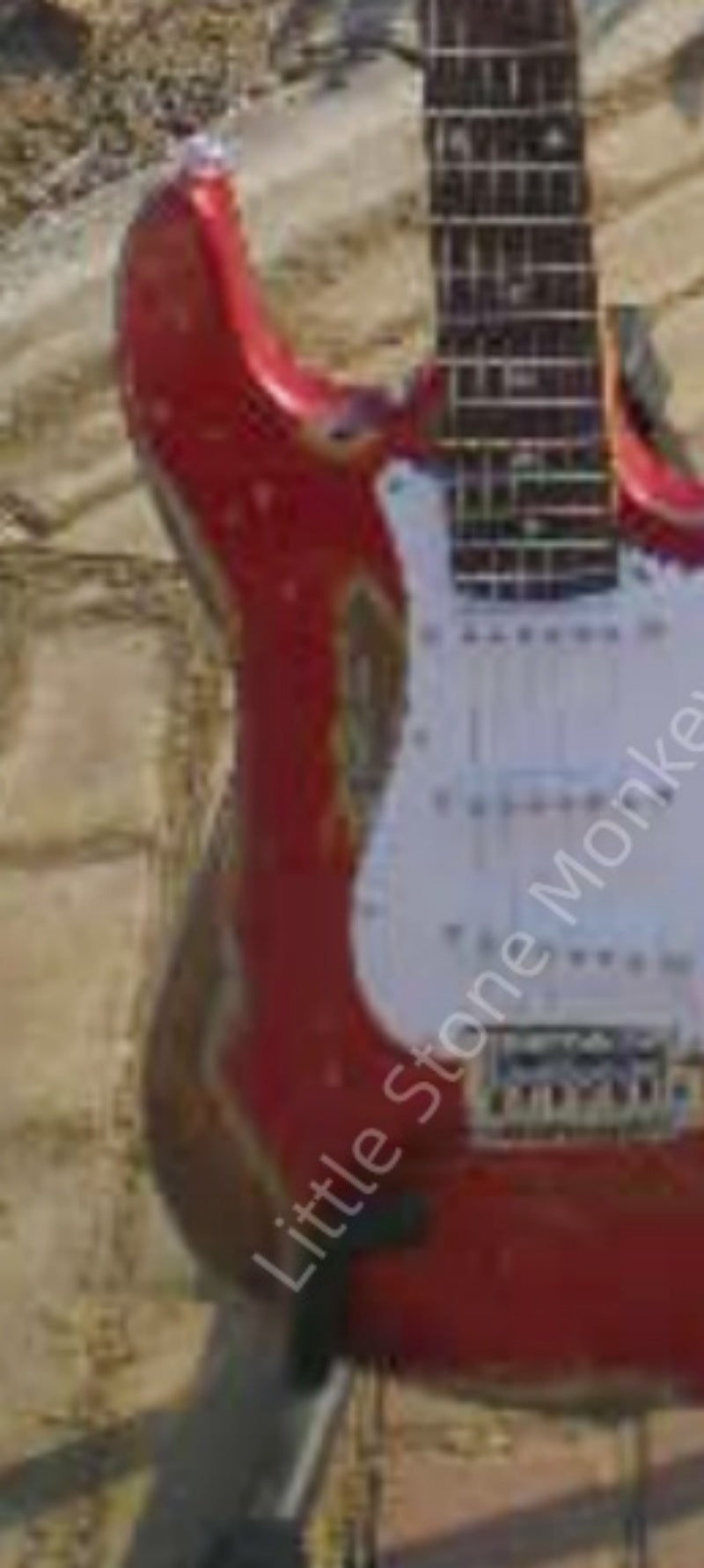 Factory Customized Electric Guitar  Custom electric guitar Custom Standard Electric Guitar Red  and White 162