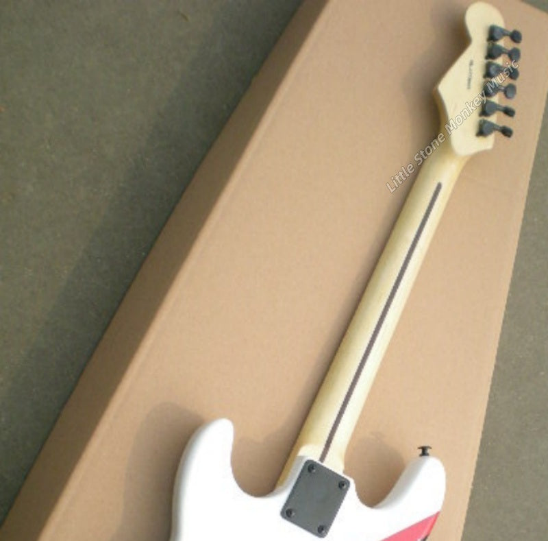 Factory CustomizedDouble Shake Six-String Electric Guitar - Sword Design, Maple Fingerboard - Customizable Styles171