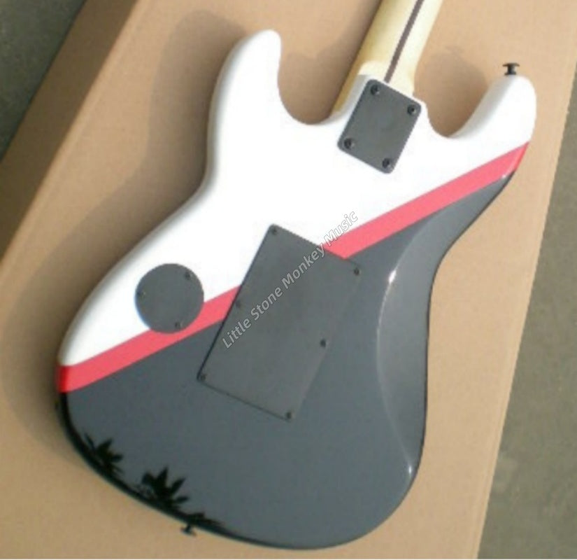 Factory CustomizedDouble Shake Six-String Electric Guitar - Sword Design, Maple Fingerboard - Customizable Styles171