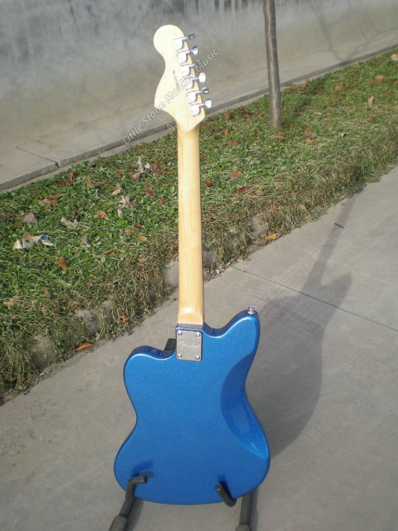 Factory CustomizedDouble Shake Six-String Electric Guitar - Sword Design, Factory CustomizedDouble Shake Six-String Electric Guitar - Sword Design,  bule175