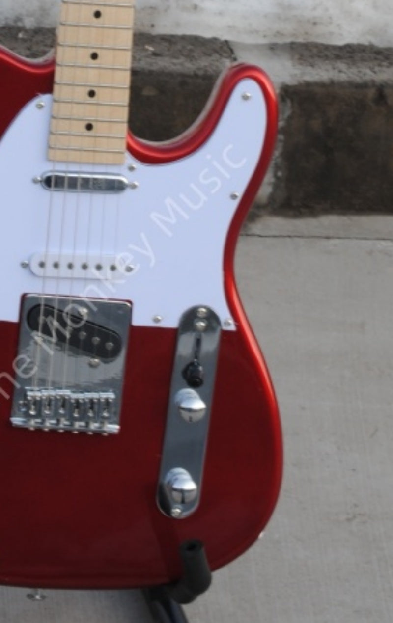 Factory CustomizedDouble Shake Six-String Electric Guitar - Sword Design, Factory CustomizedDouble Shake Six-String red and white  Electric Guitar - Sword Design,  bule179
