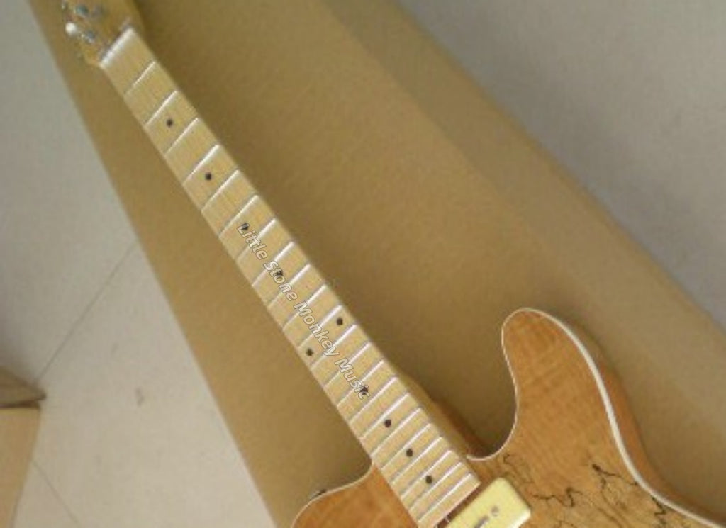 Factory CustomizedDouble Shake Six-String Electric Guitar - Sword Design, Factory CustomizedDouble Shake Six-String burlywood   Electric Guitar - Sword Design,  181