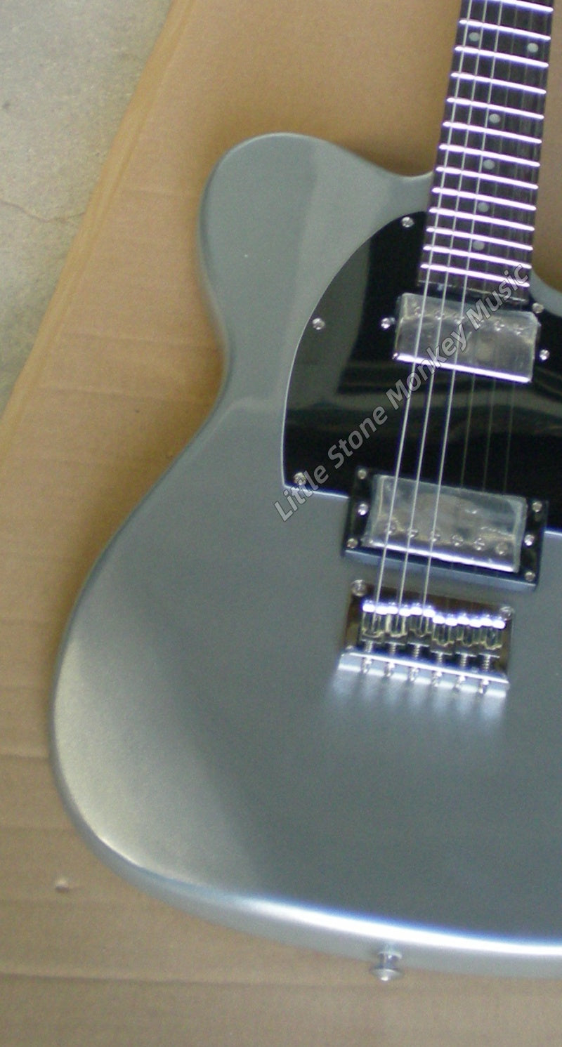 Factory Customized  6 Strings Navy  Electric Guitar with blue  192#
