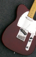 Factory Customized  Navy  Electric Guitar with Tele Electric Guitar Wine Red Color Maple Fretboard Double Binding 22 Frets  193#