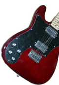 Factory Customized  6 Strings Navy  Electric Guitar with Tele Electric Guitar Wine Red Color Maple Fretboard Double Binding 22 Frets  194#