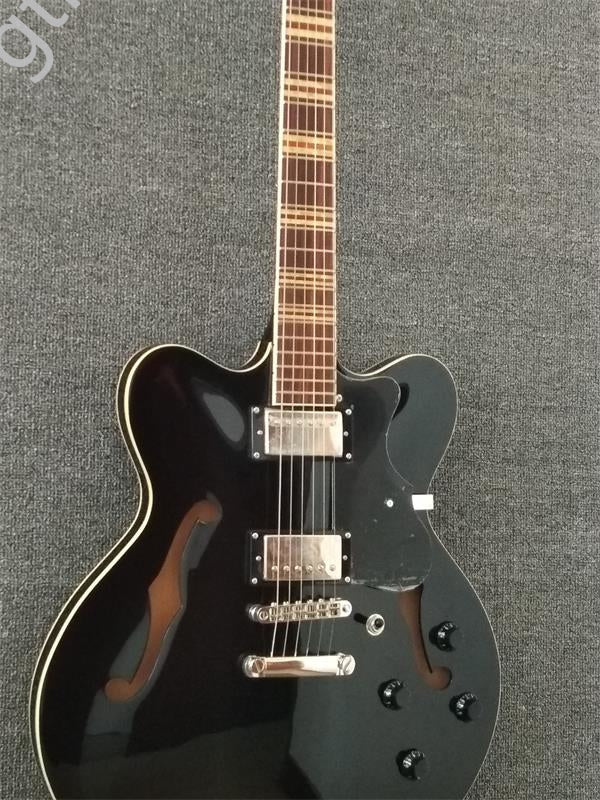 Electric Guitar 6 Strings Black Classic