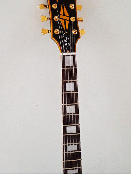 Custom Electric guitar  custom Mahogany body, ebony fingerboard, double-coil pickups 6 string Gib  LP Z2#