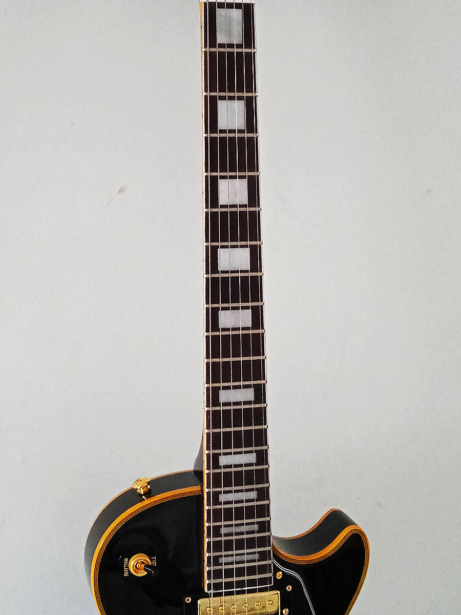 Custom Electric guitar  custom Mahogany body, ebony fingerboard, double-coil pickups 6 string Gib  LP Z2#