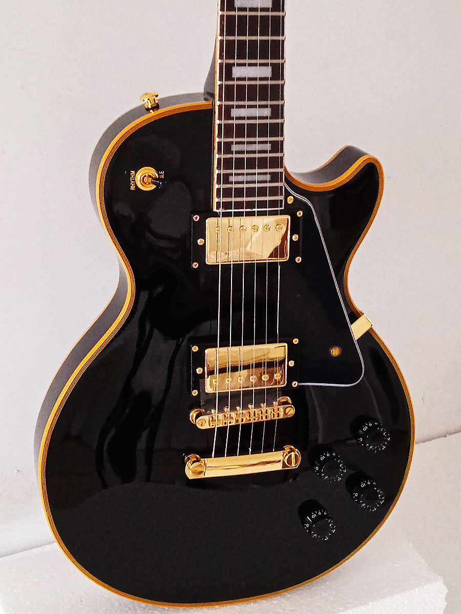 Custom Electric guitar  custom Mahogany body, ebony fingerboard, double-coil pickups 6 string Gib  LP Z2#
