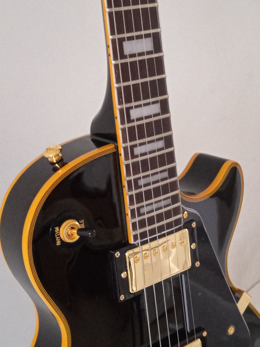 Custom Electric guitar  custom Mahogany body, ebony fingerboard, double-coil pickups 6 string Gib  LP Z2#