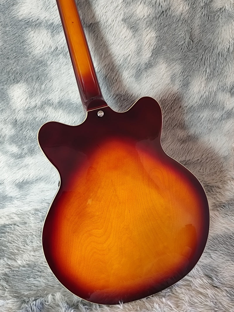 Customize Electric Bass 4-Strings Semi-Hollow  LSM107