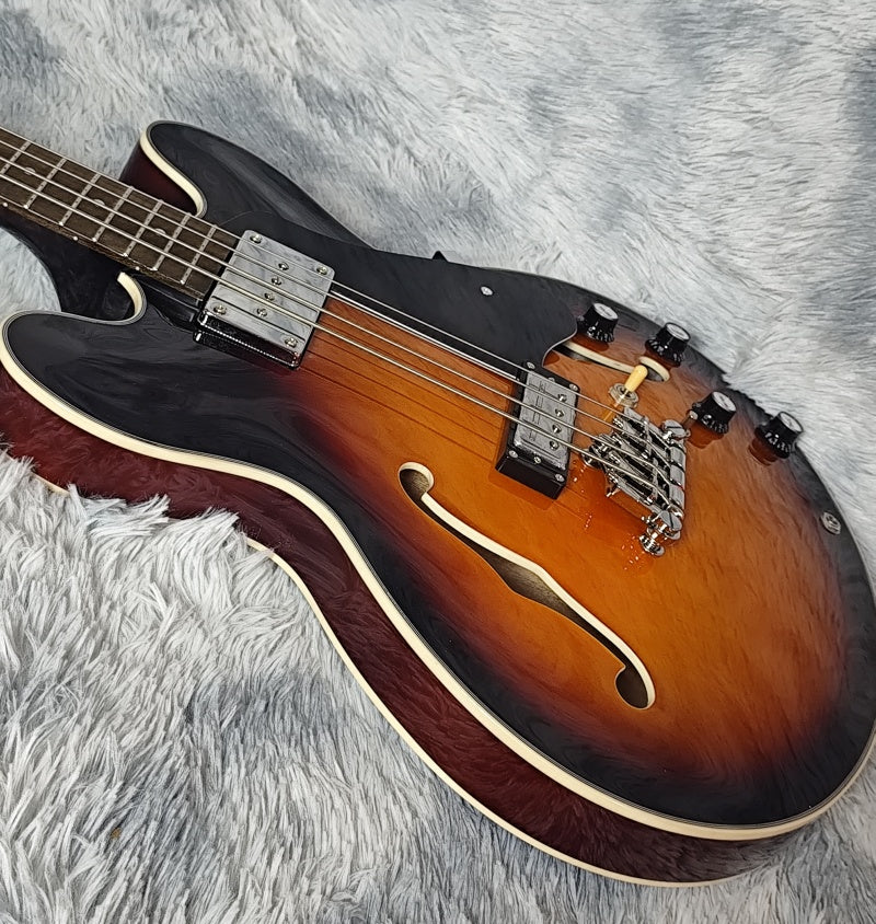 Customize Electric Bass 4-Strings Semi-Hollow LSM108