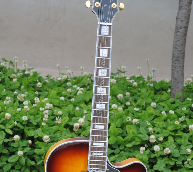 Factory Customized    Electric Guitar with Vintage wooden color Electric Guitarop 211#