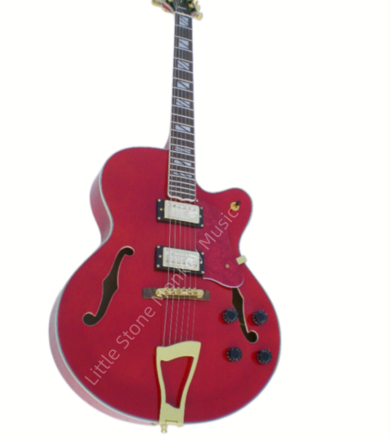 Factory Customized    Electric Guitar with Vintage red  color Electric Guitarop 239-244#