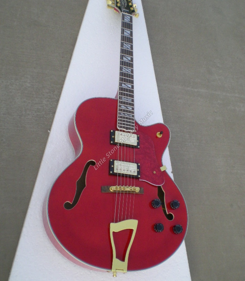 Factory Customized    Electric Guitar with Vintage red  color Electric Guitarop 239-244#