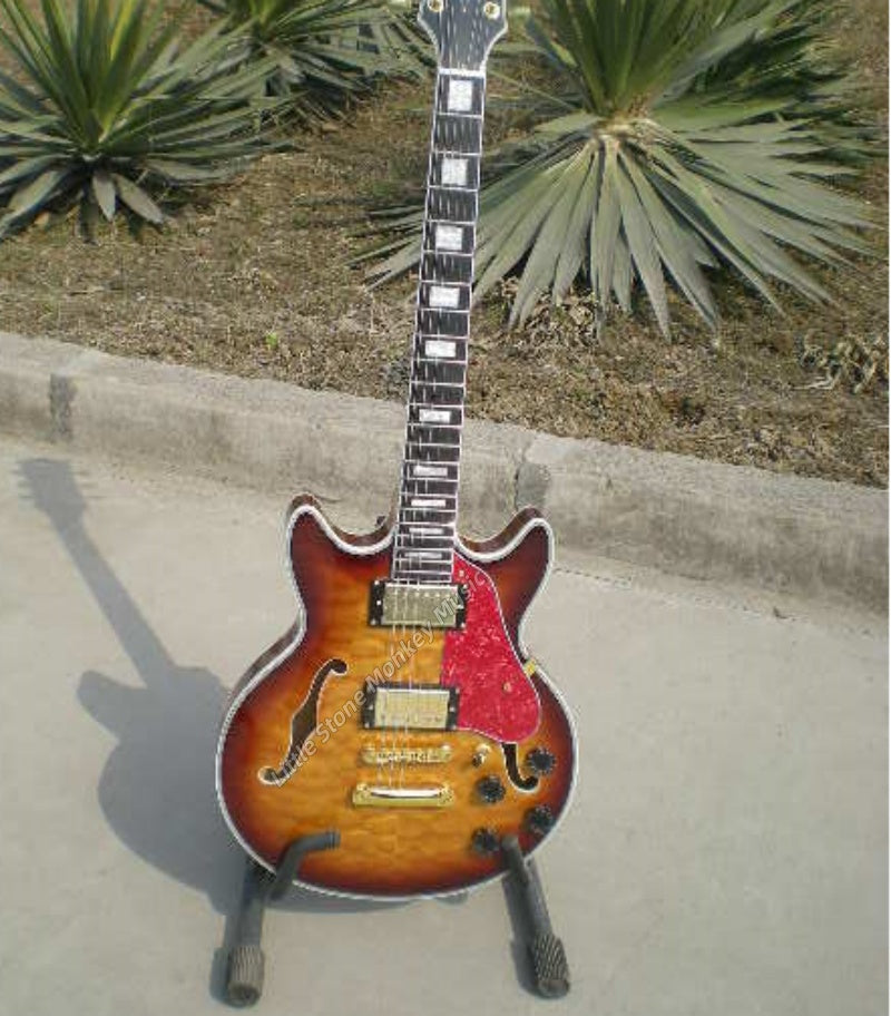 Factory Customized    Electric Guitar with Vintage Vintage burlywood color Electric Guitarop 253#