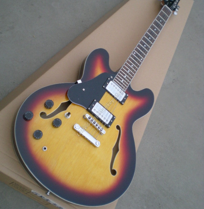 Factory Customized    Electric Guitar with Vintage Vintage burlywood color Electric Guitarop 256#