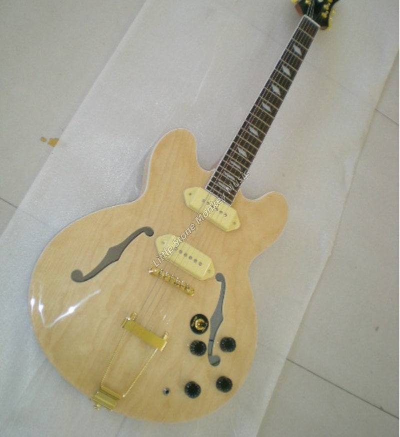 Factory Customized    Electric Guitar with Vintage Vintage burlywood color Electric Guitarop 263#