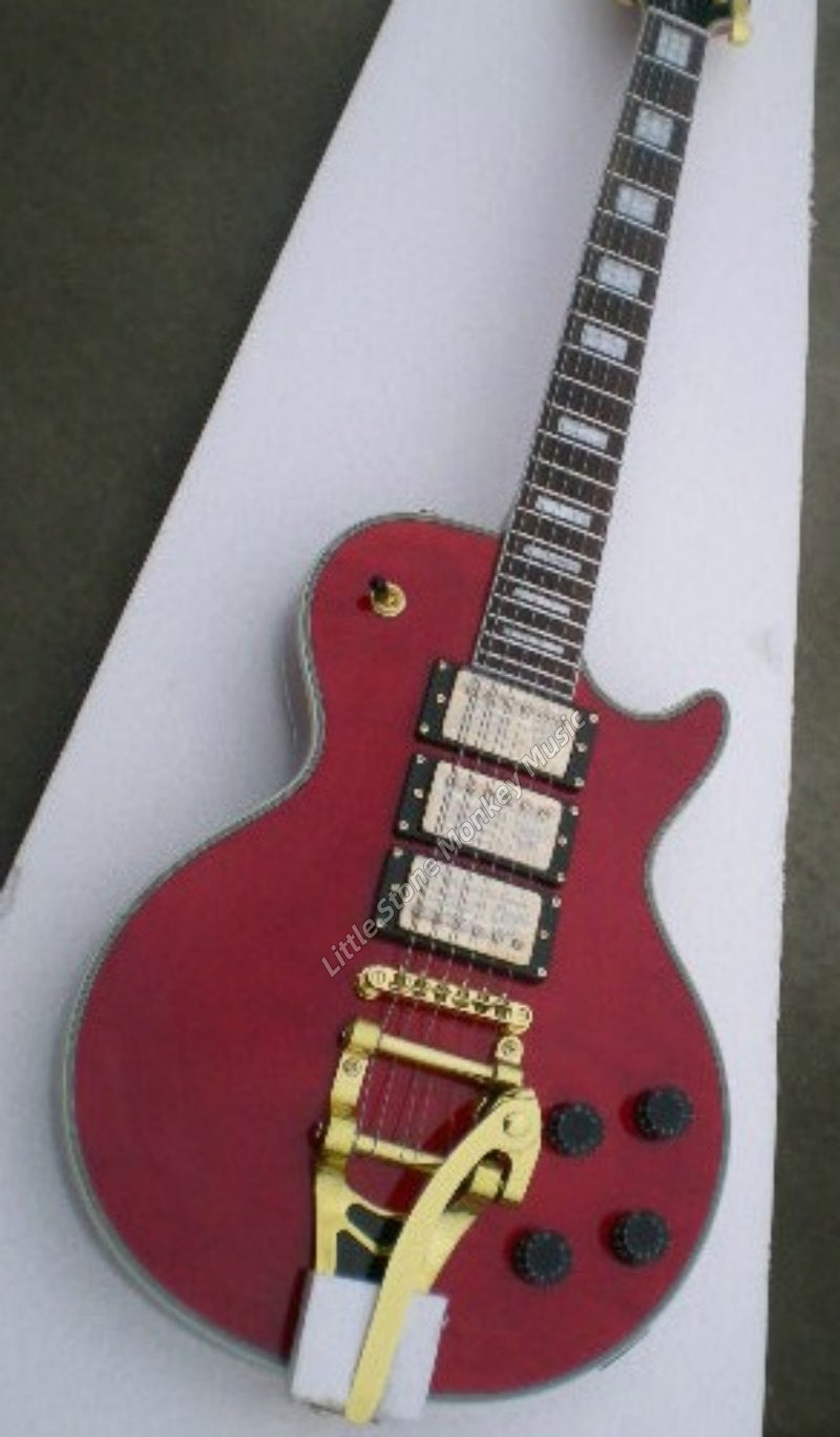 Factory Customized    Electric Guitar with Vintage Vintage burlywood color Electric Guitarop 268#