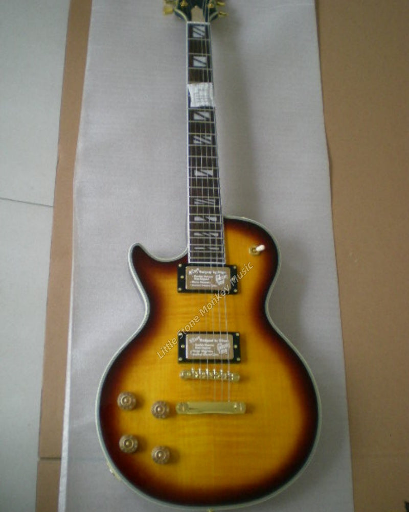 Factory Customized    Electric Guitar with Vintage Vintage burlywood color Electric Guitarop 297#