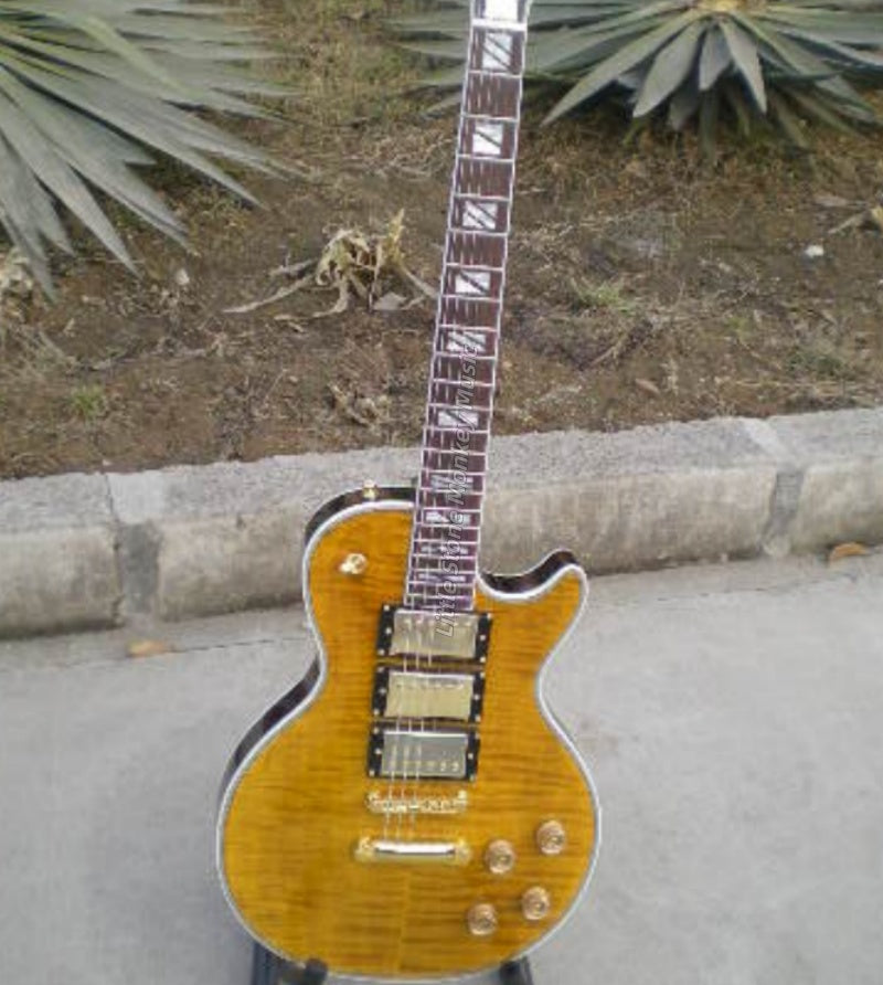 Factory Customized    Electric Guitar with Vintage Vintage burlywood color Electric Guitarop 298 and 299#