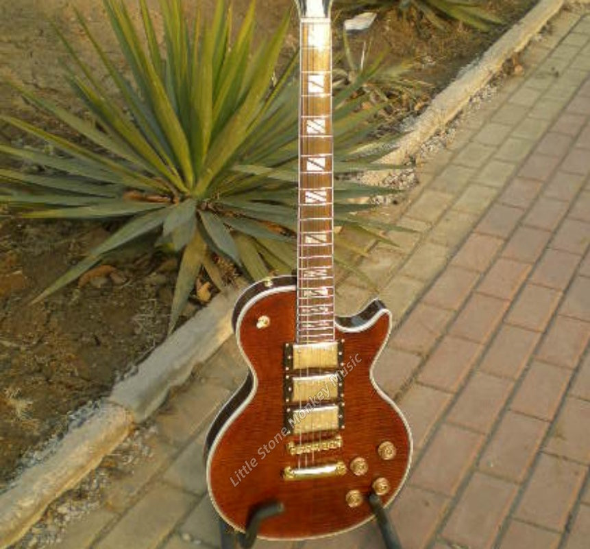 Factory Customized    Electric Guitar with Vintage Vintage burlywood color Electric Guitarop311 and312#