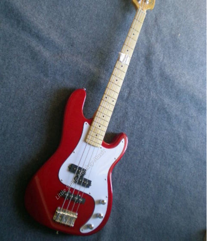 Factory Customized    Electric Guitar with Vintage Vintage aubergine red color Electric Guitarop326#