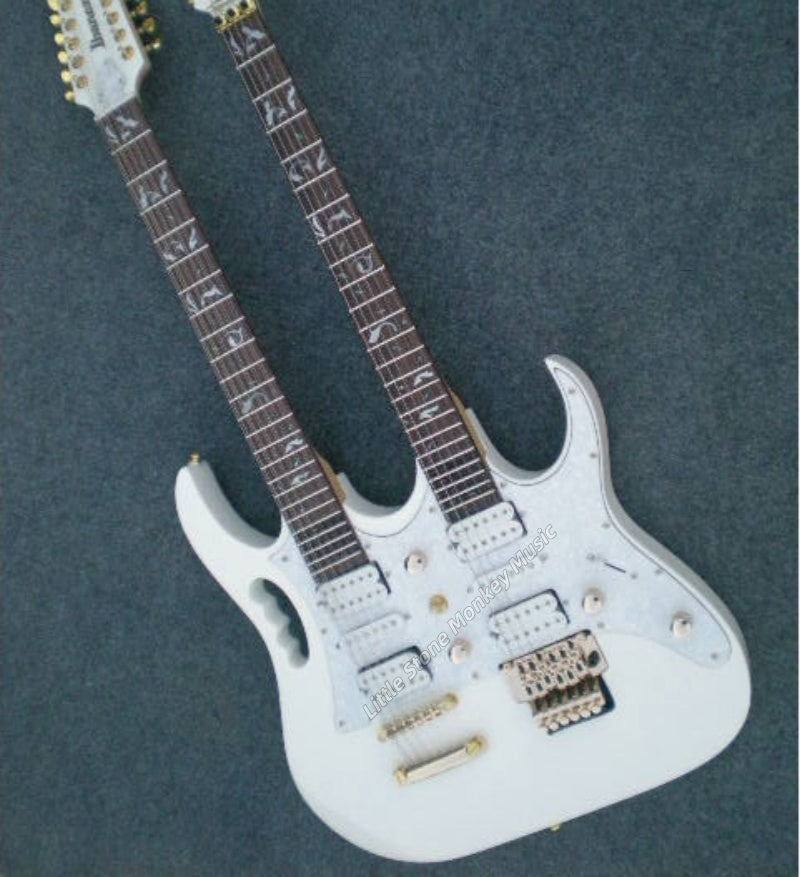 Factory Customized    Electric Guitar with Vintage Vintage aubergine white * yellow  color Electric Guitarop328 #