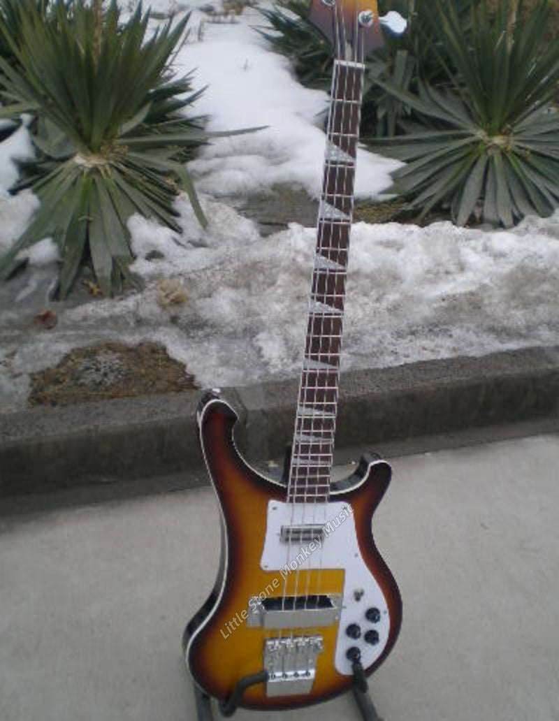 Factory Customized    Electric Guitar with Vintage Vintage aubergine  burlywood color Electric Guitarop334#