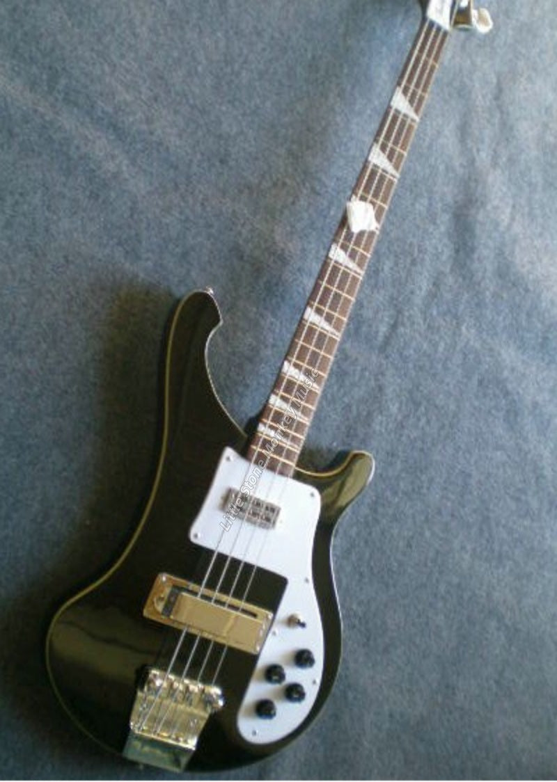 Factory Customized    Electric Guitar with Vintage Vintage aubergine black and   white   color Electric Guitarop335#