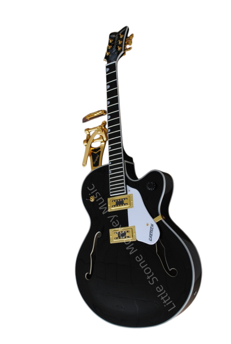 Factory Customized    Electric Guitar withThe black color of the lake water  Electric Guitarop 208#