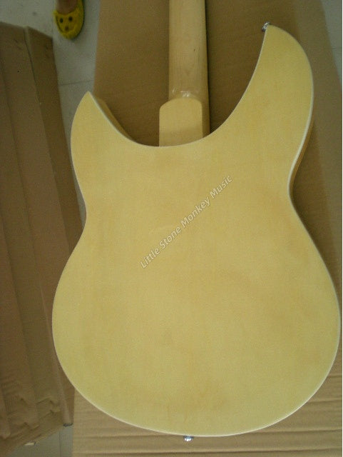 Factory Customized    Electric Guitar with Vintage Vintage yellow color Electric Guitarop353#