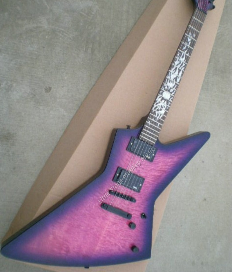 Factory Customized    Electric Guitar with Vintage Vintage burlywood color Electric Guitarop366#