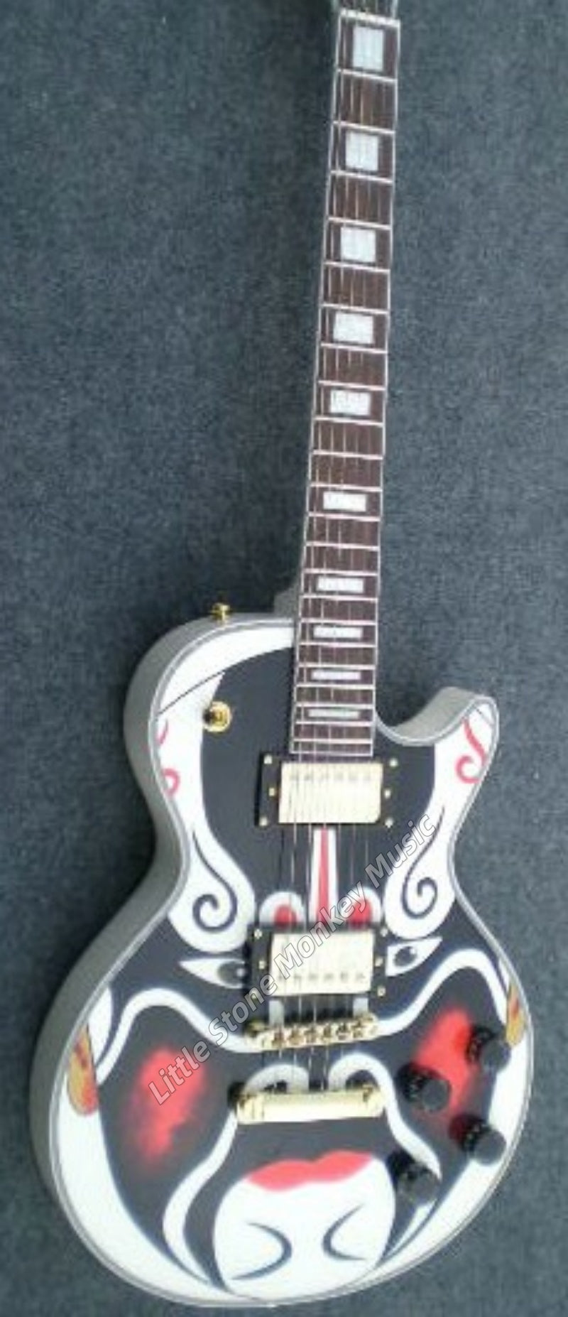 Factory Customized    Electric Guitar with Vintage Vintage yellow color Electric Guitarop375#