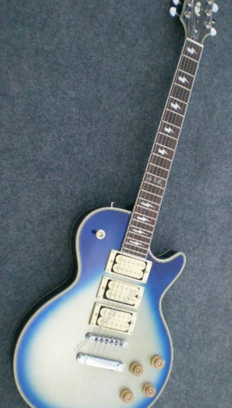 Factory Customized    Electric Guitar with Vintage Vintage facial makeup  Electric Guitarop376#