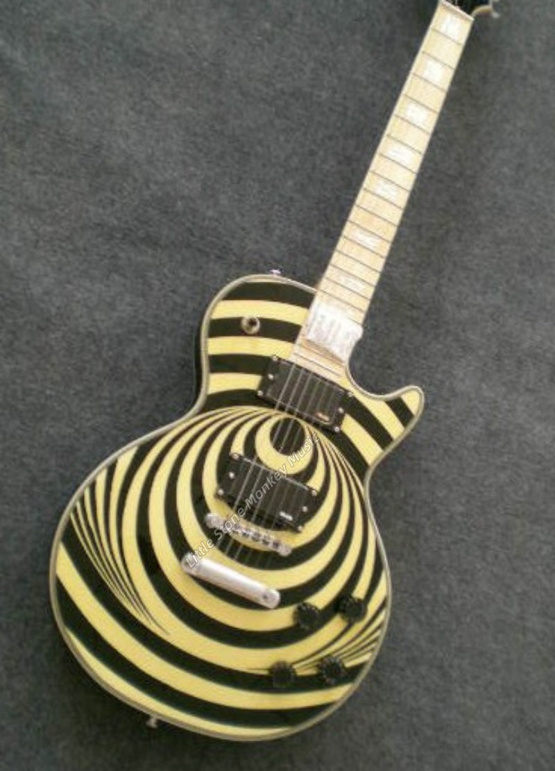 Factory Customized    Electric Guitar with Vintage Vintage four colors Electric Guitarop388 389 390 391#