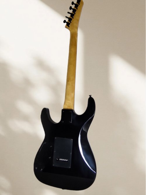 Custmize  Electric Guitar ESP Skeleton Snake Big python with a pattern of a flower snake ESP Z23#