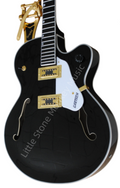 Factory Customized    Electric Guitar withThe black color of the lake water  Electric Guitarop 208#