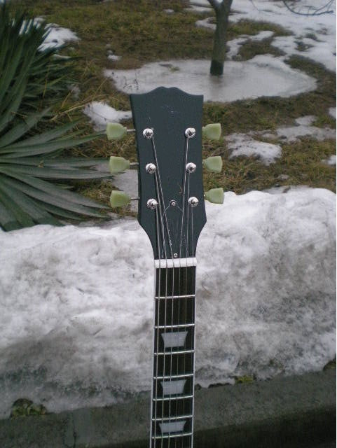Custom Black Beauty LP Style Electric Guitar 401