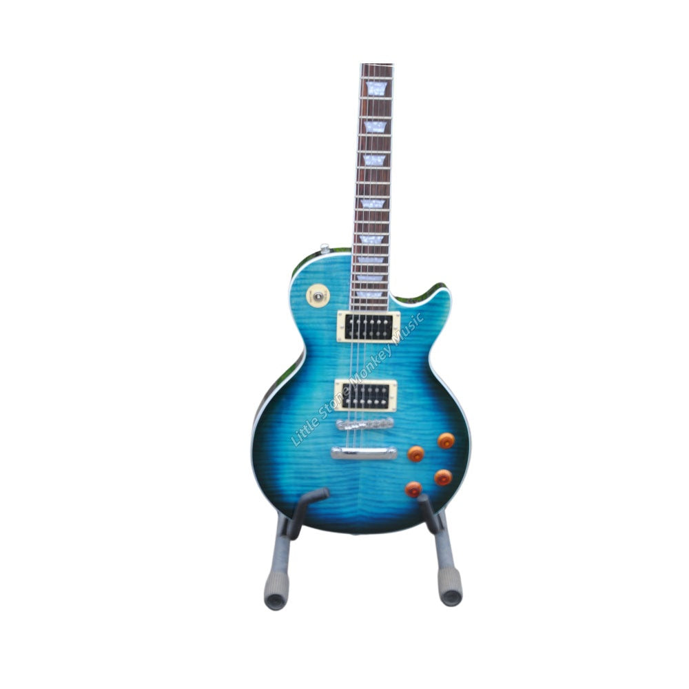 Sawtooth Heritage 60 Series Left Handed Flame Maple Top Electric Guitar, Cali Blue Flame402