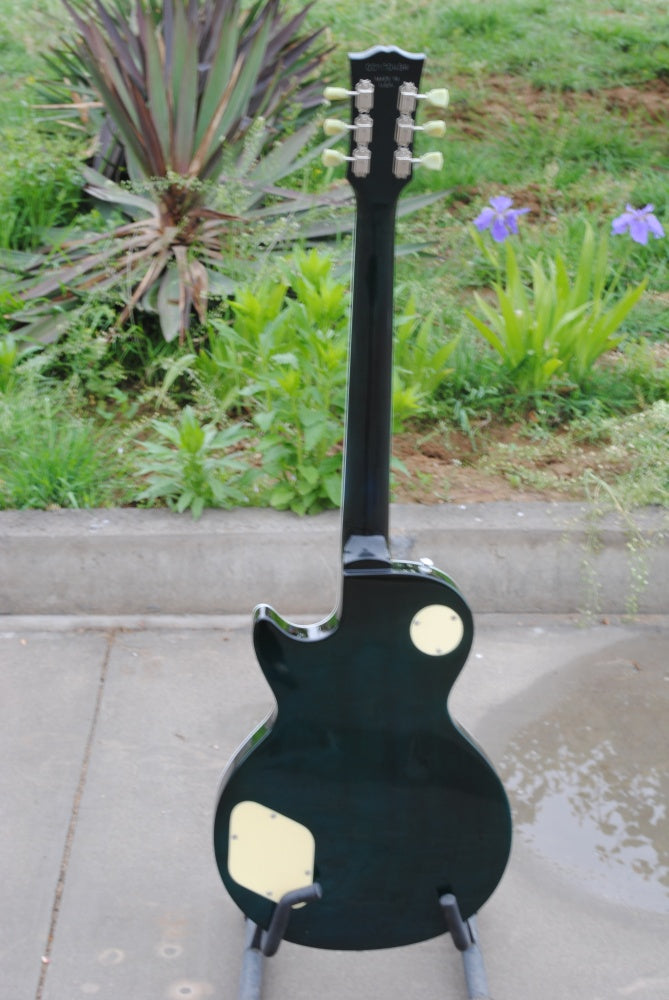 Sawtooth Heritage 60 Series Left Handed Flame Maple Top Electric Guitar, Cali Blue Flame402