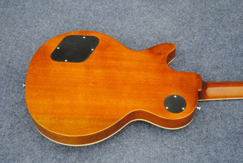 Electric Guitar - Honey Burst Electric Guitar Flame Maple Top Mahogany Body 6 Strings404
