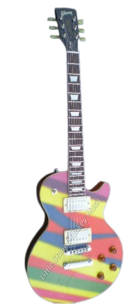 Customized colorful high-quality guitar, unique and fashionable guitar, portable electric guitar409