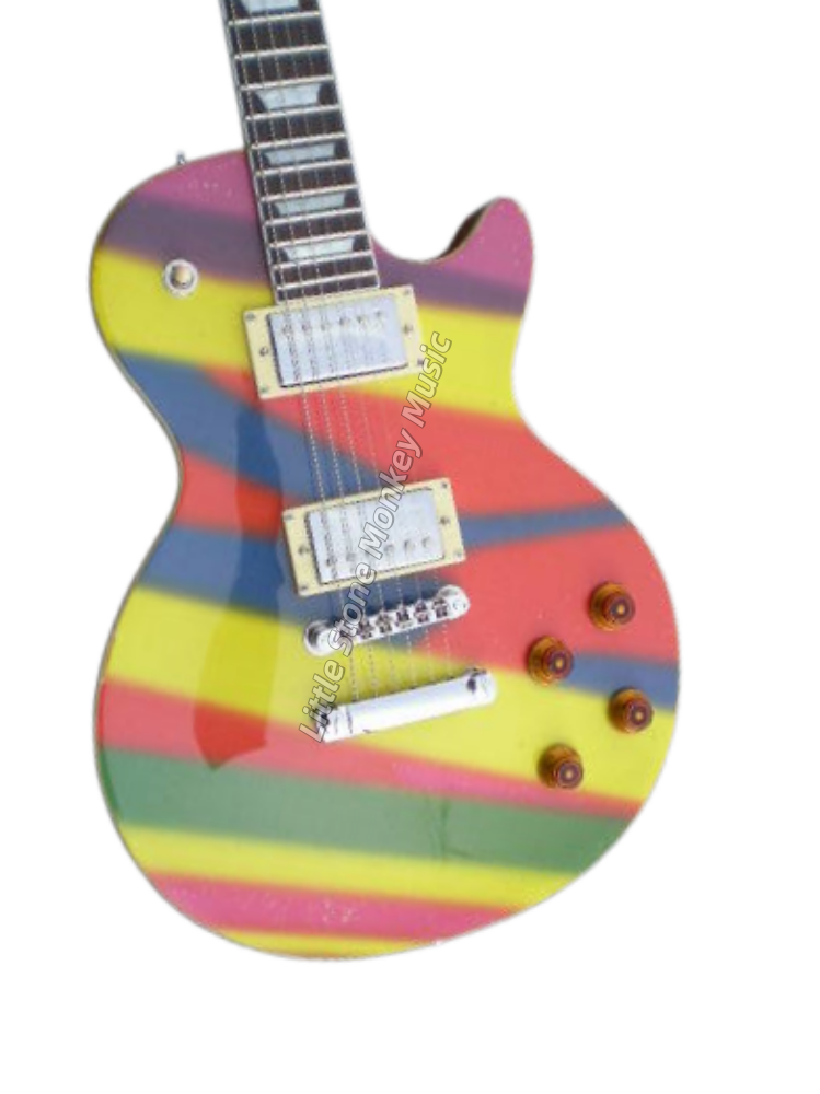 Customized colorful high-quality guitar, unique and fashionable guitar, portable electric guitar409