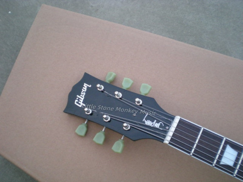 Custom Brown Flame Maple Top LP Style Electric Guitar high-quality guitar, unique and fashionable guitar, portable electric guitar 411