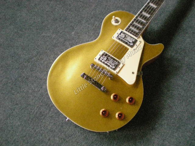 Custom  Electric Guitar Standard Reissue  Gold Top   Goldtop Darkback  from the Custom Shop, Custom Bucker, case & certificate 415