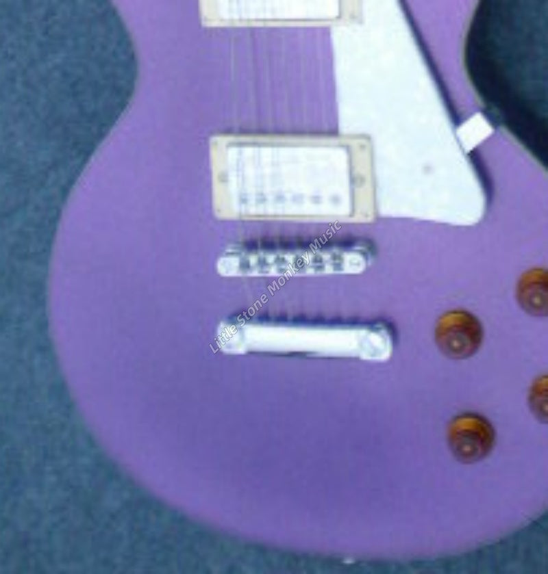New Custom High Quality Electric Guitars Complete China with Metal Purple Guitar428